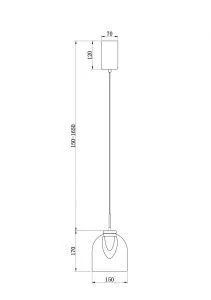 Подвесной светильник Freya FR5399PL-L4BS1