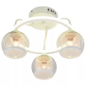 Люстра HIPER H808-3 3*E27*60Вт + LED 37Вт WHITE