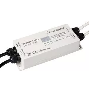 Декодер DMX SR-2102BWP (12-36V, 240-720W, 4CH)