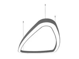 Светильник подвесной CYCLE TRIO P 2100/1900 E14 km 1101500330