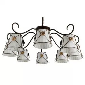 Потолочная люстра Arte Lamp FORTUNA Коричневый A5495PL-8BR