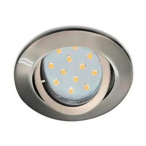 31691 Светод встраиваемый спот TEDO, 1x5W(GU10-LED), 4000K, алюминий, никель мат EGLO