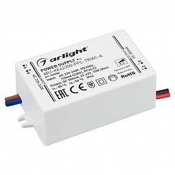 Блок питания ARJ-KE42350-PFC-TRIAC-A (15W, 350mA) (Arlight, IP44 Пластик, 5 лет)