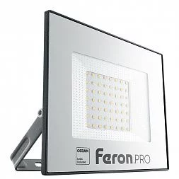 Светодиодный прожектор Feron.PRO LL-1000 IP65 50W 6400K черный