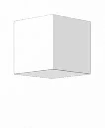 Потолочный светодиодный светильник IZAR CUBE S 440 WH LED 3000K