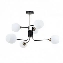 Потолочная люстра Arte Lamp SKAT Черный A3564PL-6BK