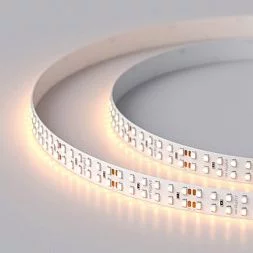 Светодиодная лента RT 2-5000 24V Warm2400 2x2 (3528, 1200 LED, LUX) (Arlight, 19.2 Вт/м, IP20) (018103)