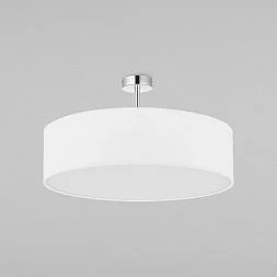 Потолочный светильник с тканевым абажуром TK Lighting Rondo White 4242