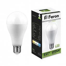 Лампа светодиодная Feron LB-100 Шар E27 25W 175-265V 4000K