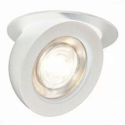 Светильник встр. Белый LED 1*10W 4000K 850Lm Ra>90 38° IP20 D109xH60 180-240V Встраиваемые светильники ST654.548.10